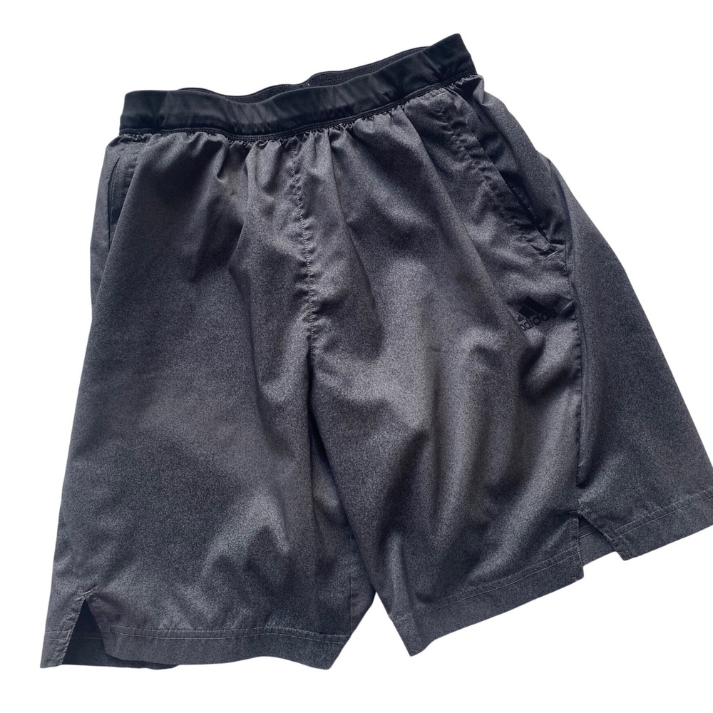 adidas Men’s Large Dark Grey Athletic Shorts